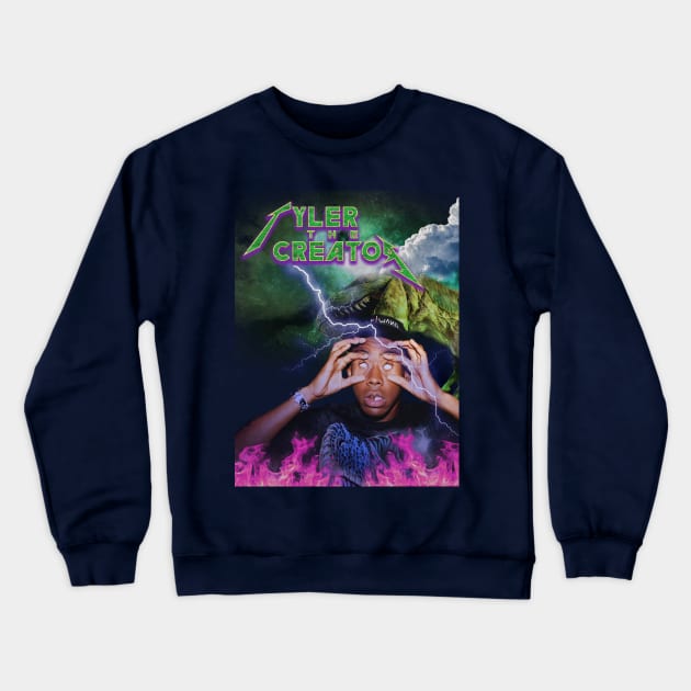 Tyler The Creator Crewneck Sweatshirt by Dewo Sadewo